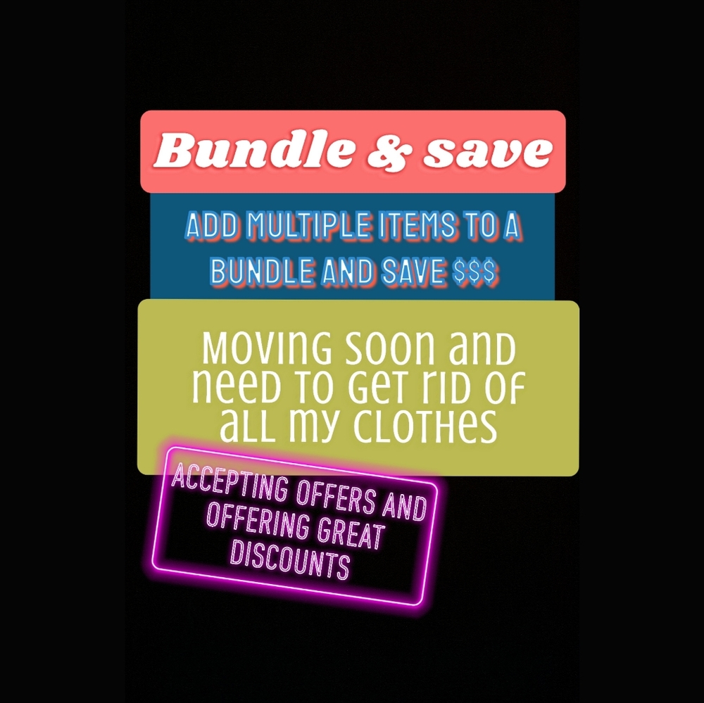 Closet clear out